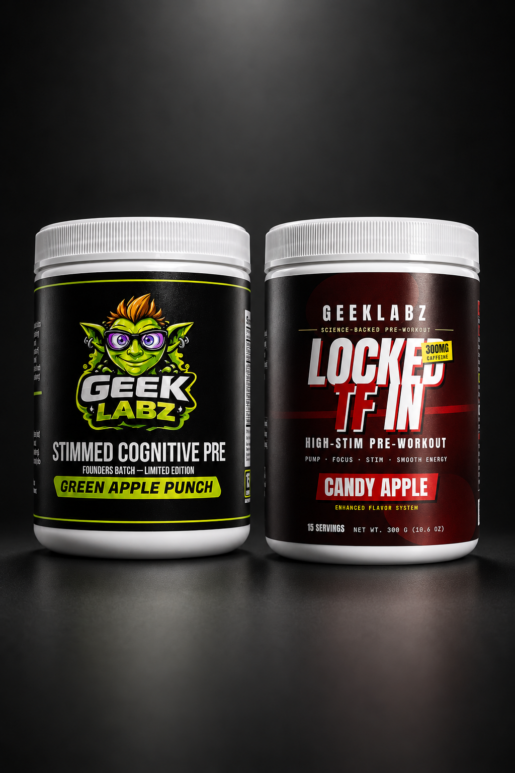GeekLabz Dual Stack Bundle — Green + Red